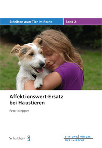 Peter Krepper: Affektionswert-Ersatz bei Haustieren (Buchcover)